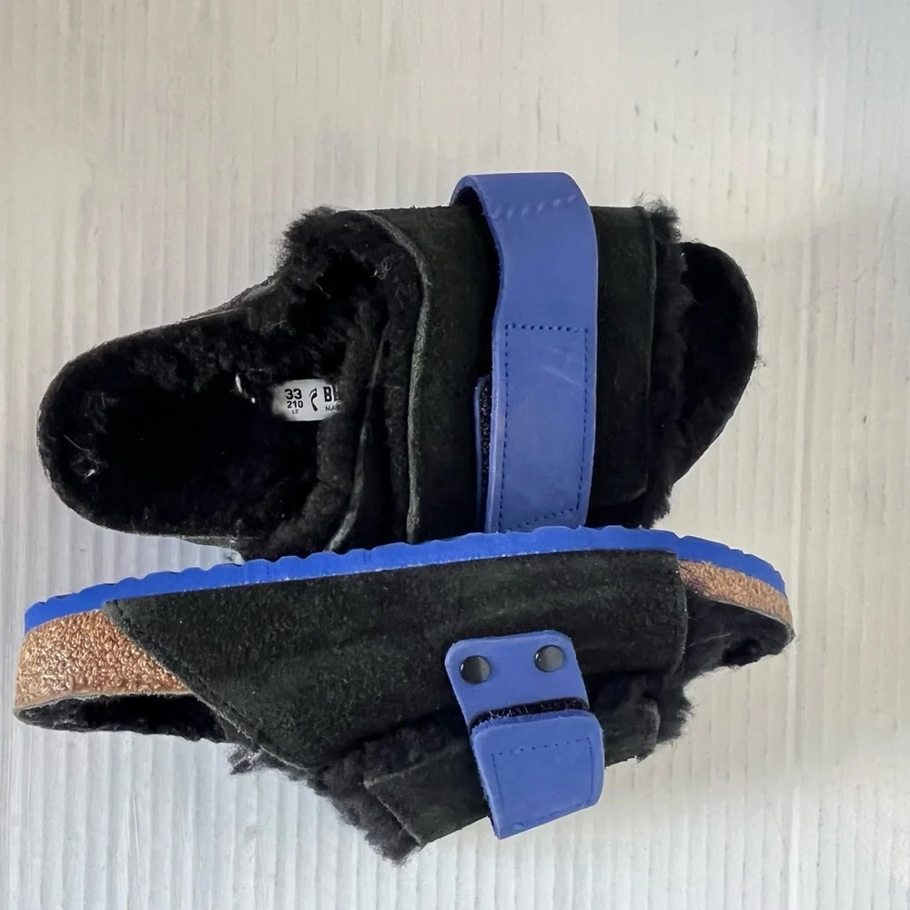 Birkenstock Kyoto Teddy Kids Size EU33/ 21.0/ 12 Never Used